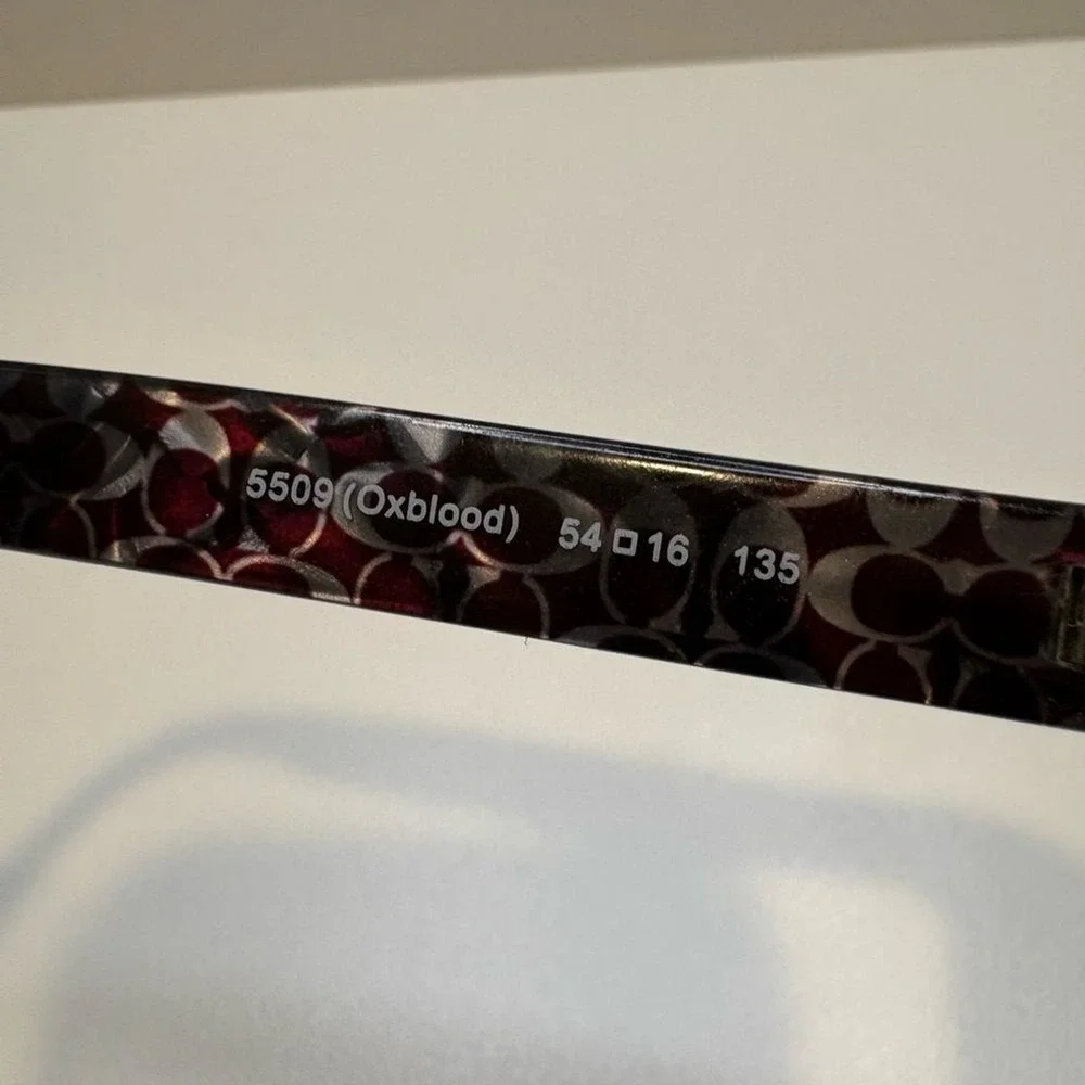 Coach 5509 Oxblood 54/16•135 COACH GLASSES